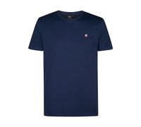 Petrol Industries T-Shirt Clean White – Rundhals, Regular Fit, 100% Baumwolle – Marine XL