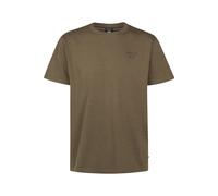 Petrol Industries Regular Fit T-Shirt Rundhals grün, Einfarbig