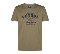Petrol Industries Shirt in Taupe - Größe M | Herren Plussize