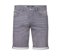 Petrol Industries Slim Fit Kurze Jeans grau, Einfarbig