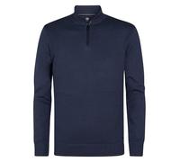 Petrol Industries - Strick-Half-Zip-Pullover Augusta Blau M