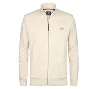 Petrol Industries Sweatjacke in Beige - Größe L | Herren Sweatshirts Jacken