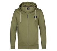 Petrol Industries Sweatjacke in Grün - Größe S | Herren Sweatshirts Jacken