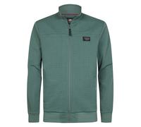 Petrol Industries Sweatjacke in Grün - Größe XXL | Herren Sweatshirts Jacken