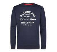Petrol Industries Sweatshirt in Dunkelblau - Größe L | Herren Plussize