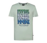 PETROL INDUSTRIES Herren T-Shirt Ss Classic Print Unterhemd, Pistazie, L