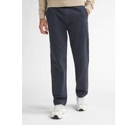 Chinohose PETROL INDUSTRIES "Men Non Denim Chino", Herren, Gr. S (36), N-Gr, navy blau, Web, Obermaterial: 97% Baumwolle, 3% Elasthan, unifarben, gerade, unten schmal lang, Hosen Chinohose, mit Tunnel