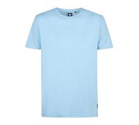Petrol Industries - Unifarbenes T-Shirt Waveviewcrest Herren - Blau S