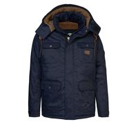 Petrol Industries Winterjacke in Dunkelblau - Größe L | Herren Plussize