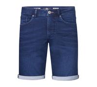 Petrol Jeans-Bermudas in Dunkelblau - Größe M | Herren Shorts
