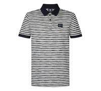 Petrol Poloshirt in Creme - Größe L | Herren Plussize