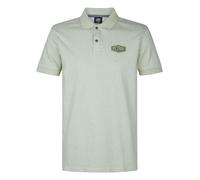 Petrol Poloshirt in Salbei - Größe L | Herren Plussize