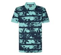 Petrol Poloshirt in Türkis - Größe XXL | Herren Plussize