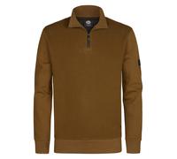Petrol Pullover in Cognac - Größe L | Herren Plussize