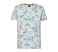 Petrol Shirt in Beige - Größe M | Herren Plussize