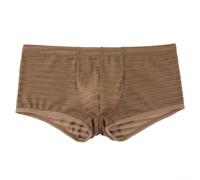 PETSTIBLE Striped Men Trunks Breathable Fabric Low Rise Design | Mesh-Gewebe, hohe Luftzirkulation, niedriger für bund, Größen S-XL, für warme Tage