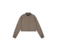 BOSS Wasserabweisende Jacke mit Satin-Finish - Style Petticali, 50564781 Braun 44