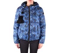 Peuterey Damen Herbst Winter Daunenjacke mit Kapuze Blau - Größe: 42_IT