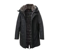 PEUTEREY Daunenparka Herren Baumwolle blau, XL
