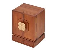 Pevfeciy Schmuckkästchen Holz für Damen, Schmuckkasten Groß mit 6 Ebenen, Schmuck Schrank, Schmuck Kasten für Ringe, Ohrringe, Halsketten, Armbänder