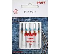 PFAFF 5 Nähmaschinennadeln 130/705H Stärke 80 für Jeans/Denim