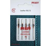 PFAFF 5 Nähmaschinennadeln 130/705H Stärke 80 für Leder, Kunstleder
