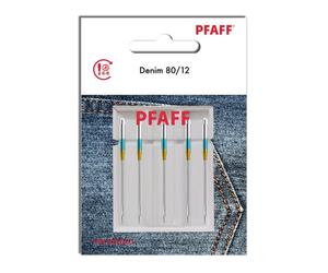 Pfaff Nähmaschinennadeln Jeans Stärke 80/12 (5 Stück)