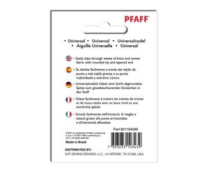 Pfaff Nähmaschinennadeln Universal Stärke 80/12 (5 Stück) (1,40 € pro 1 Nadeln)