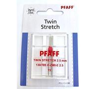 Pfaff Stretch/Jersey Zwillingsnadel 130/705 H-ZWI-E Stärke 2,5/75 für Pfaff Nähmaschinen Smarter