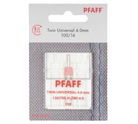 Pfaff Zwillingsnadel Stärke 100/ 4 mm/ System 130/ 705H-ZWI/ 1 Nadel