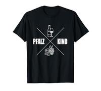 Pfalzkind Rheinland-Pfalz Mosel Pfälzer Damen Herren T-Shirt