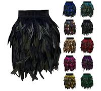 Pfau Kostüm Tüllrock Kinder Rot Damen Sommer Rock Damen Schmetterling Damen Lederrock Rock Damen Blumen Tüll Rock Weiß Damen Tütü Grün Fasching Tüllrock Schwarz 3XL