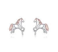 Pferde Ohrringe Sterling Silber Damen Niedliche Tier Ohrringe Niedliche Ohrstecker Tier Ohrringe Damen Schmuck Geschenke