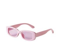 PFINAMC Sonnenbrillen für Damen, Vintage-Stil, rechteckig, Rahmen, Sonnenbrille, Gläser, Sonnenbrille, UV400, weiblich, 11, A