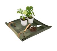Pflanzen-Umtopfmatte, 67 x 67 cm, faltbare Gartengeräte, Gärtner-Pflanzen-Anzuchtstation, Matte, für Frauen, Gärtner, Anzucht, Hydrokultur, Stecklinge, Garten, Balkon