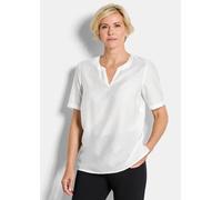 Pflegeleichte Bluse aus Seersucker weiß 50