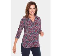 Pflegeleichte Bluse mit 3/4-Arm pink 25