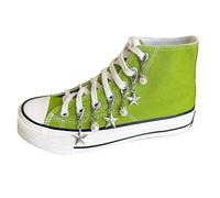 PFMSAAF schuhkette 1Pcs Metall Schuh Dekorationen Charme Quaste Herz Anhänger Boot Kette Frauen Sneaker Star Liebe Schuhe