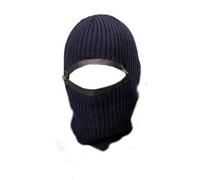 PGWEAR Wintermütze „Action Heavy Knit“ - Strickmütze mit integrierter Sturmhaube & Reißverschluss an den Augen - warme Herren Beanie (DE/NL/SE/PL, Alphanumerisch, Einheitsgröße, Navy)