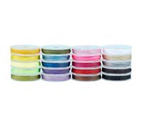 PH PandaHall 0.8 mm Nylonfaden 140 m Nylonschnur 20 Farben Perlenschnur Chinesische Knotenschnur Geflochtene Armbandschnur Für Perlenketten Makramee Schmuckherstellung