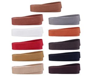 PH PandaHall 11 Farben Baumwolle Gurtband 25mm Breit Schrägband Canvas Baumwollband Baumwolle Riemen Gurtband Riemen Tasche Griffe Gurtband Twill Ribbon Für Das Stricken Nähen DIY Handwerk 22m