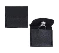 PH PandaHall 2 Stück Leder Ringbeutel Verlobungsring Etui Rindsleder Schmuck Aufbewahrungstaschen Kleine Vintage Ringtasche Ehering Halter Für Die Aufbewahrung von Schmuck Ringen Ohrringen