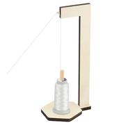 PH PandaHall Holzkegel Garnrollenhalter Einzelner Garnständer Garnrollenhalter für Nähmaschinen Universeller Garnrollenhalter für Näh Stick und Quiltgarne Overlockmaschinen Accessories Aufbewahrung