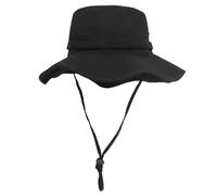 Phaiy Eimerhut breite Krempe UV-Schutz Sonnenhut Boonie Hüte Angeln Wandern Safari Outdoor Hüte für Damen und Herren, schwarz, Einheitsgröße