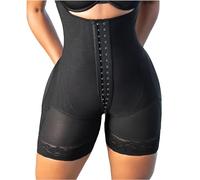 Phase 3 Kolumbianische BBL Faja - postoperative Erholung Shapewear für Bauchstraffungen Lipo360 oder BBL Sanduhr-Kompressionskleidung, Schwarz, XX Small