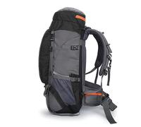 Phefop Kletterrucksack, Oxford-Stoff, 65 L, Schnittfeste Wandertasche für Outdoor-Sport und Reisen (Black)