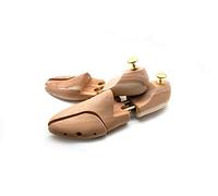 PHF Curare Schuhspanner Zedernholz - Federspanner für Herren und Damen - 1 Paar Zedernholz Doppelfederschuhspanner für Herrenschuh in Premium Qualität, in Einzelgrößen EU 38-50 (45, braun)