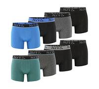 Phil & Co. Berlin 8er Pack Herren Unterhosen Retropants Trunks Farbe Multicolor 3 Größe L