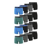 Phil & Co. Berlin Herren Boxer 16-Pack Herren Unterhosen Retropants Trunks Boxershorts aus Baumwolle Retroshorts Unterwäsche - Multicolor 3 - Größe M