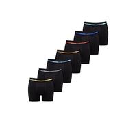 Phil & Co. Berlin Herren Retro Pants Retroshorts Unterhose Unterwäsche Männer 7-Pack All Styles - 26-Pants Retroshorts Unterhose Unterwäsche Männer-schwarz - Größe M